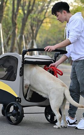 Візок для собак та котів 2-в-1 Boxer SmartSpace Concept: великий об'єм, матеріал Oxford 600D, вантажопідйомність до 60 кг