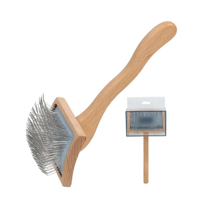 Щітка для собак та котів, вичісування шерсті, видалення ковтунів - універсальна щітка для довгої та короткої шерсті