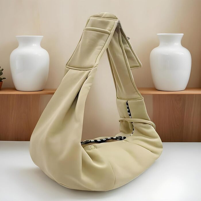 Сумка-переноска для собак Hogvinnatil – зручна переноска для цуценят та маленьких собак, kaki