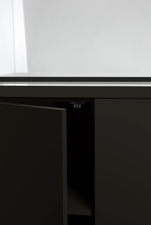 Тумба під акваріум Aquael Optiset Cabinet 200, чорна (101 x 41 см)