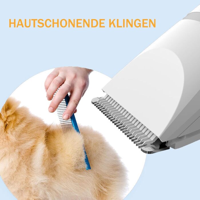 Мультитрим Про від Dr Pfoten: тиха професійна машинка для грумінгу собак 4-в-1, для догляду за лапами, анальним отвором та ділянками з ковтунами (1 шт.)