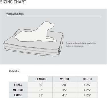 Ляжка для собак Carhartt Firm Duck, міцна, водонепроникна, середнього розміру, сірий камуфляж Ente, 71 x 51 x 11 см