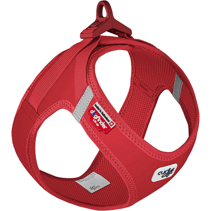 Шлейка для собак Curli Clasp Softshell Red XS/XS Червона