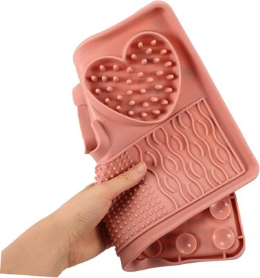 Килимок для повільного годування собак та котів BESPORTBLE з присосками, силікон