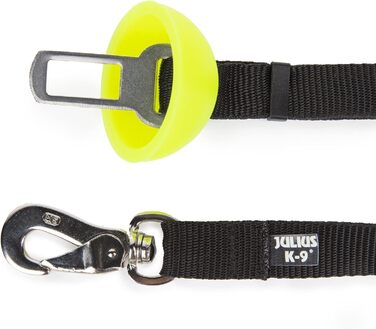 Автоматичний поводок Julius-K9 StopDog Autoleine для собак 0-300 кг, чорний з силіконовою накладкою