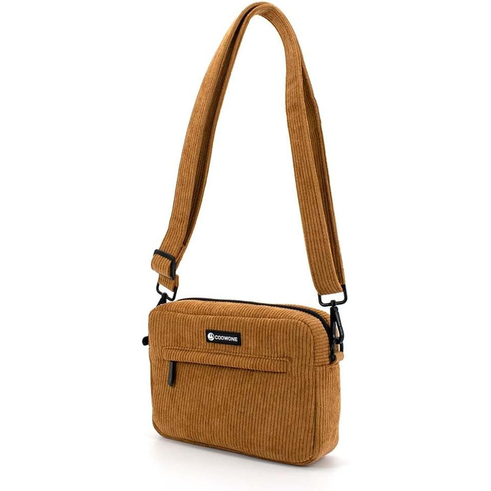 Сумка для ласощів для собак COOWONE - зручна для прогулянок, тренувань, з інтегрованим диспенсером для відходів (Коричневий 3.0)