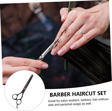 Ножиці для стрижки волосся PACKOVE: професійні ножиці для перукарів, ножиці для витончення та стрижки бороди, для дому та салону