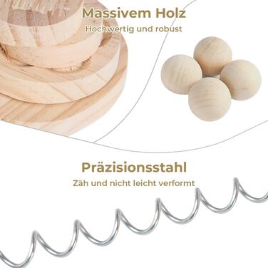 Інтерактивна іграшка для котів 4 в 1: когтеточка з мотузки, інтерактивна іграшка з пір'ям, дерев'яна іграшка-головоломка