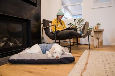 Пуловер для собак RUFFWEAR Hemp Hound, преміум якість, з органічної бавовни, Slate Blue, M