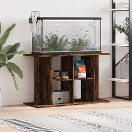 Тумба для акваріума Somanki, димчастий дуб, 100x40x60 см, деревостружковий матеріал