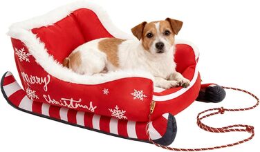 Тепле ліжко-гніздечко для собак та котів, 50/65/81 см, м'яке ліжко-гніздо для цуценят, тепле ліжко на Різдво, антиковзаюча поверхня