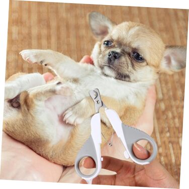 Ножиці для обрізання кігтів домашніх тварин BESPORTBLE - 2 шт. для собак та котів. Якісні, з нержавіючої сталі, для точної гігієни кігтів.