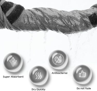 Рушник для собак та котів Nobleza Mikrofaer: швидко сохне, м'який, 5 розмірів, сірий (L)