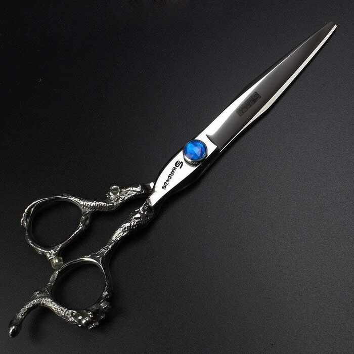 Професійні ножиці для грумінгу домашніх тварин 7/8/9 дюймів, персоналізовані, японська сталь, для стрижки та прорізування, ножиці для випрямлення