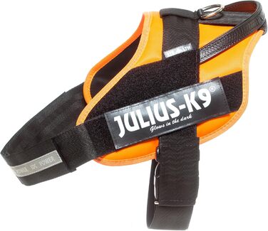Шлея Julius-K9 IDC Power, розмір 2XL/3, UV-помаранчева, стелс