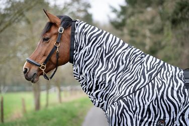 HKM 7238 Захисна попона від екземи та комах для коней Zebra, 155 см