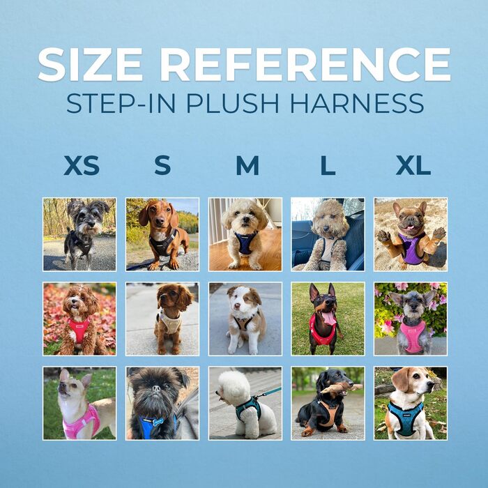 Нагрудник для собак Voyager Step-In Plüsch від Best Pet Supplies - м'який плюшевий нагрудник для собак маленьких та середніх порід, шоколадного кольору, розмір M (обхват грудей 40-45 см)