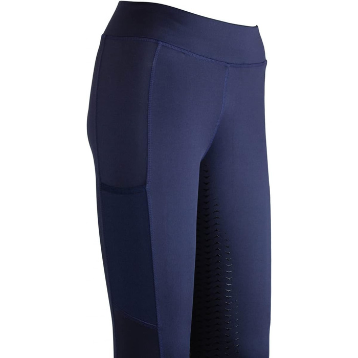 Лазура - Теплі рейтузи для верхової їзди для дітей та жінок Емілія | Утеплені термо-рейтузи з силіконовим повним обхватом | Рейтузи для верхової їзди для хлопчиків та дівчаток з флісовою внутрішньою стороною | Дитячі та жіночі рейтузи для верхової їзди (1