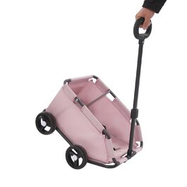 Візок для собак та котів, складаний, рожевий, до 10 кг, 86 x 51 x 35 см