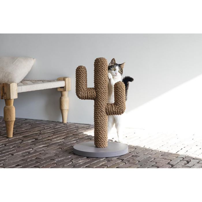 Сучасний кактус Lotte Kratzbaum: стильний декор для дому, 60 см, бежевий