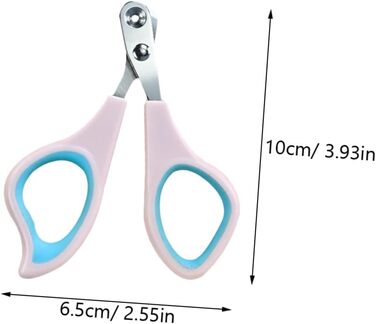 Триммер для нігтів для собак та котів BESPORTBLE - безпечний, з нержавіючої сталі, для цуценят та дрібних тварин