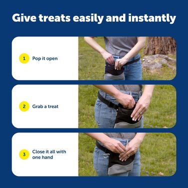 PetSafe 74144 Сумка для ласощів чорного кольору - спортивна модель