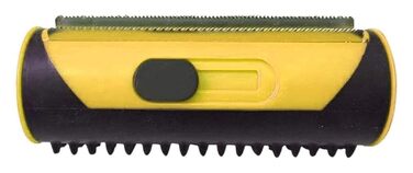 Гребінець для собак та котів 3-в-1: для довгої та короткої шерсті, підшерстя, великих та маленьких порід (жовтий)