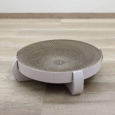 Кігтеточка Kerbl Platinum для котів, з котячою м'ятою, 35x35x10 см, з переробленої гофрокартону