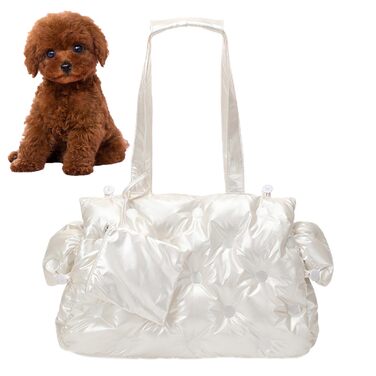 Сумка-переноска для собак середнього розміру - Pet Sling Outdoor Travel | Зручна сумка на плече для цуценят та котів з регульованим ремінцем, легка переноска для тварин