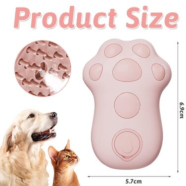 Щітка для котів та собак з водою, самоочисна, для короткої та довгої шерсті, видаляє шерсть, масаж, догляд (рожева, блакитна, зелена)