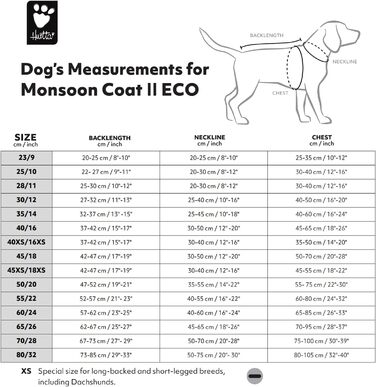 Дощовик для собак Hurtta Monsoon Coat II ECO, Desert, 45 см