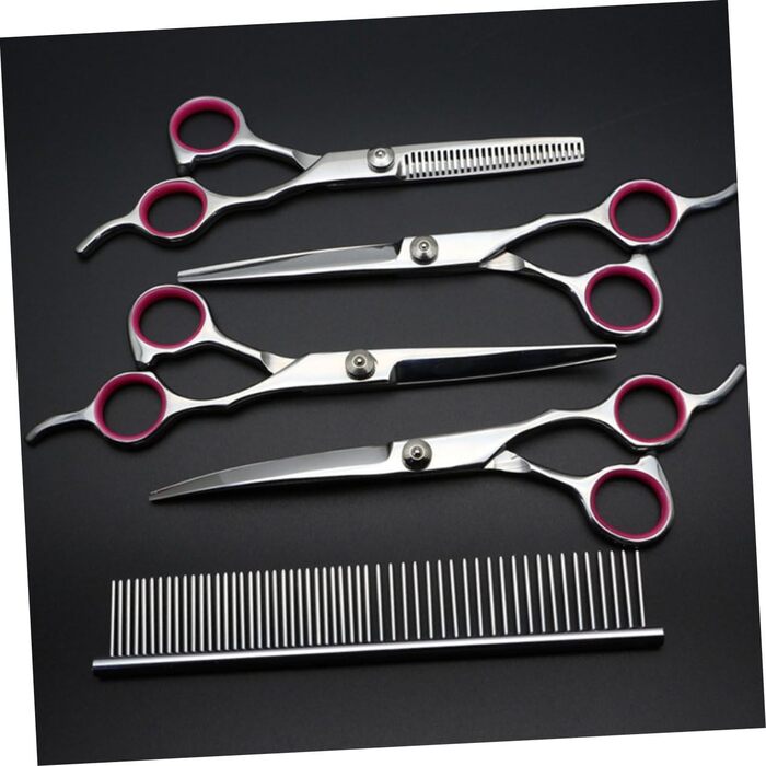 Набір для догляду за тваринами Yardwe: ножиці та гребінець для стрижки та грумінгу котів