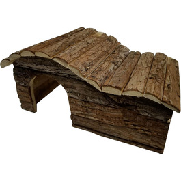 Будиночок для гризунів Dehner Elliot, 43x28x22 см, натуральна ялина