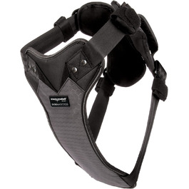 Плед-пояс для собак DogMaster 2.0, чорний, розмір M