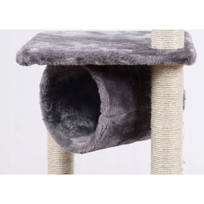 Когтеточка для котів Omna, бежева, сизаль, 61-100 см, 5 рівнів