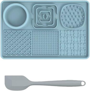 Миска для собак WANGSHUO для повільного годування, інтерактивна миска-головоломка, антиковзаюча, 30х20 см