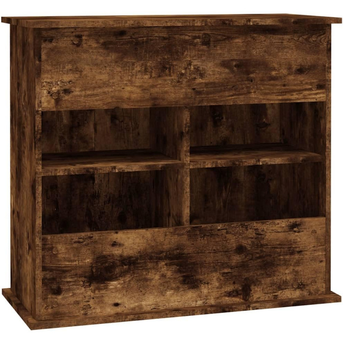 Тумба для акваріума ZEYUAN з ДСП, копчена дубова, 81x36x73 см, підставка та шафа для акваріума