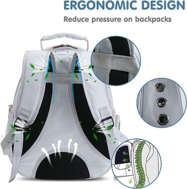 Рюкзак для котів та маленьких собак PETCUTE, дихаючий, знімний килимок, до 6 кг, з прозорим вікном, для подорожей (світло-сірий)