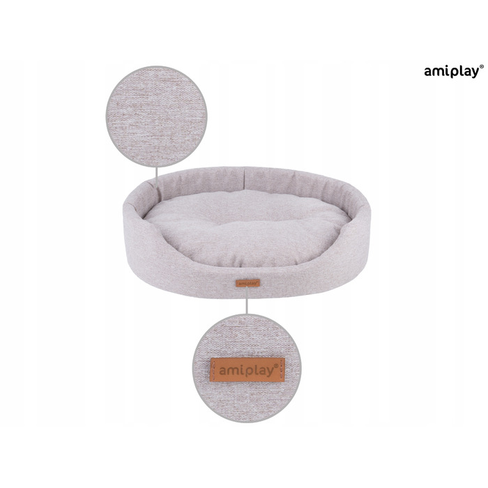 Овальна лежанка для собак Amiplay Montana