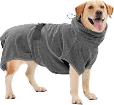 Рушник для собак Auvstar з бавовни, великий, вбираючий, м'який, для грумінгу