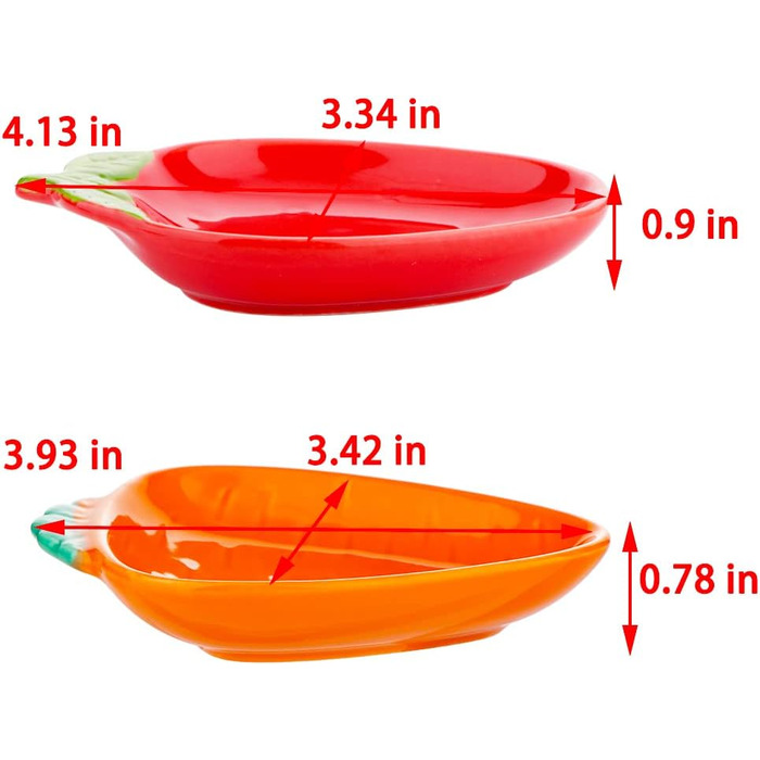 Керамічна годівниця для гризунів та їжаків, 2 шт.