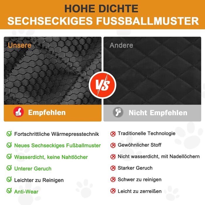 Захисний килимок для собак у автомобіль - Moveland, антиковзаюча, водонепроникна, для авто, вантажівок та SUV