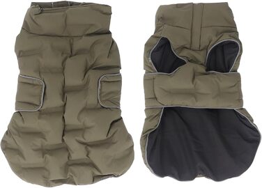 Водонепроникний зимовий одяг для собак: тепла куртка та жилет для великих собак (L)