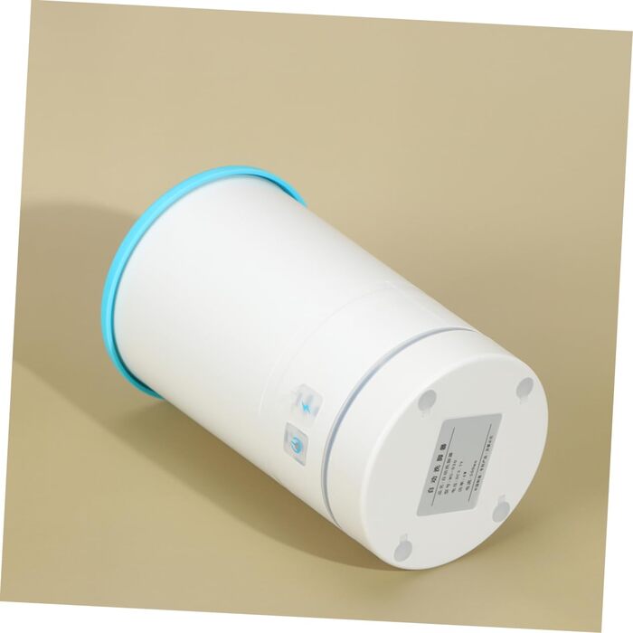 Електричний очищувач лап для тварин HEMOTON з USB-зарядкою та функцією масажу. Ротаційний інструмент для чищення лап. Синій та білий.