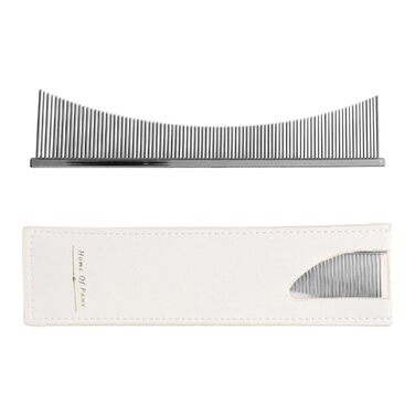 Щітка для котів Flohkamm для догляду за шерстю, аксесуари для миття собак, підходить для сезону, довгошерсті породи, цуценята, срібна