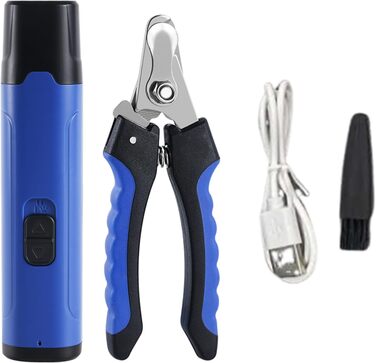 Набір для догляду за тваринами Nagelknipser, з LED-підсвічуванням, для собак, котів та інших тварин