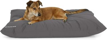 Килимок для собак Doctor Bark Country, великий, сірий, для собак великих порід, миючий, м'який, зручний, GreenLabel (Кілтрі-подушка - L, сірий)