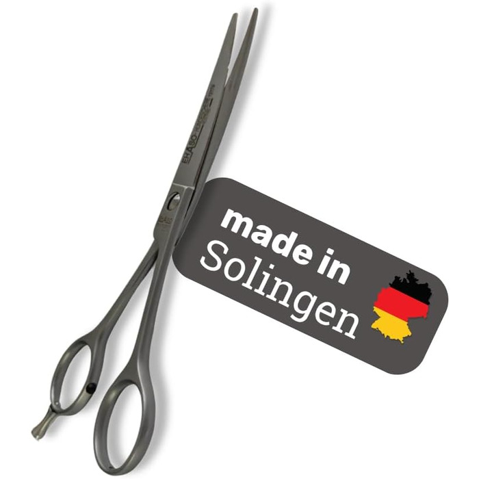 Ножиці для собак EHASO, нержавіючі, 17 см, матові