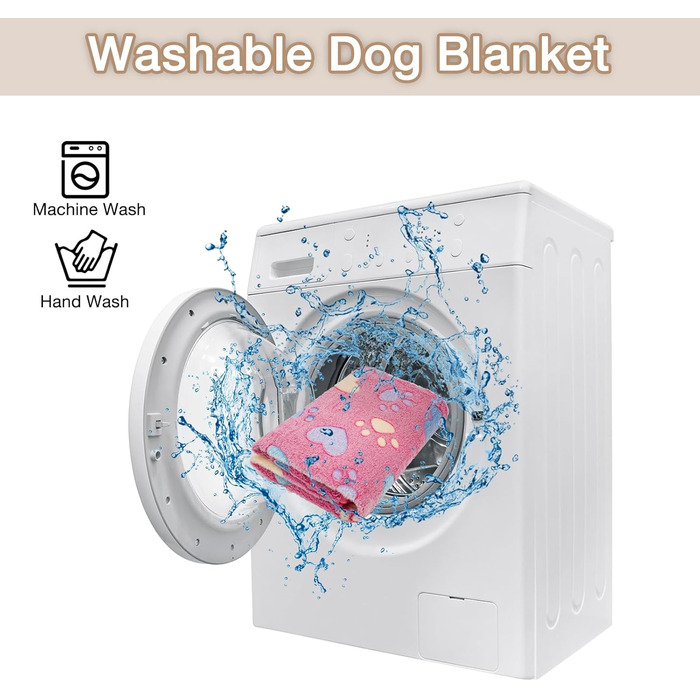 М'яка ковдра для домашніх тварин - ковдра для собак, котів, маленьких цуценят. Миюча, тепла, сердечка (Medium)