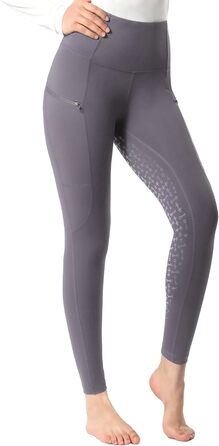 Спортивні штани для верхової їзди Harrison Howard з силіконовим зчепленням, висока талія, легінси для жінок (XS, Comet)